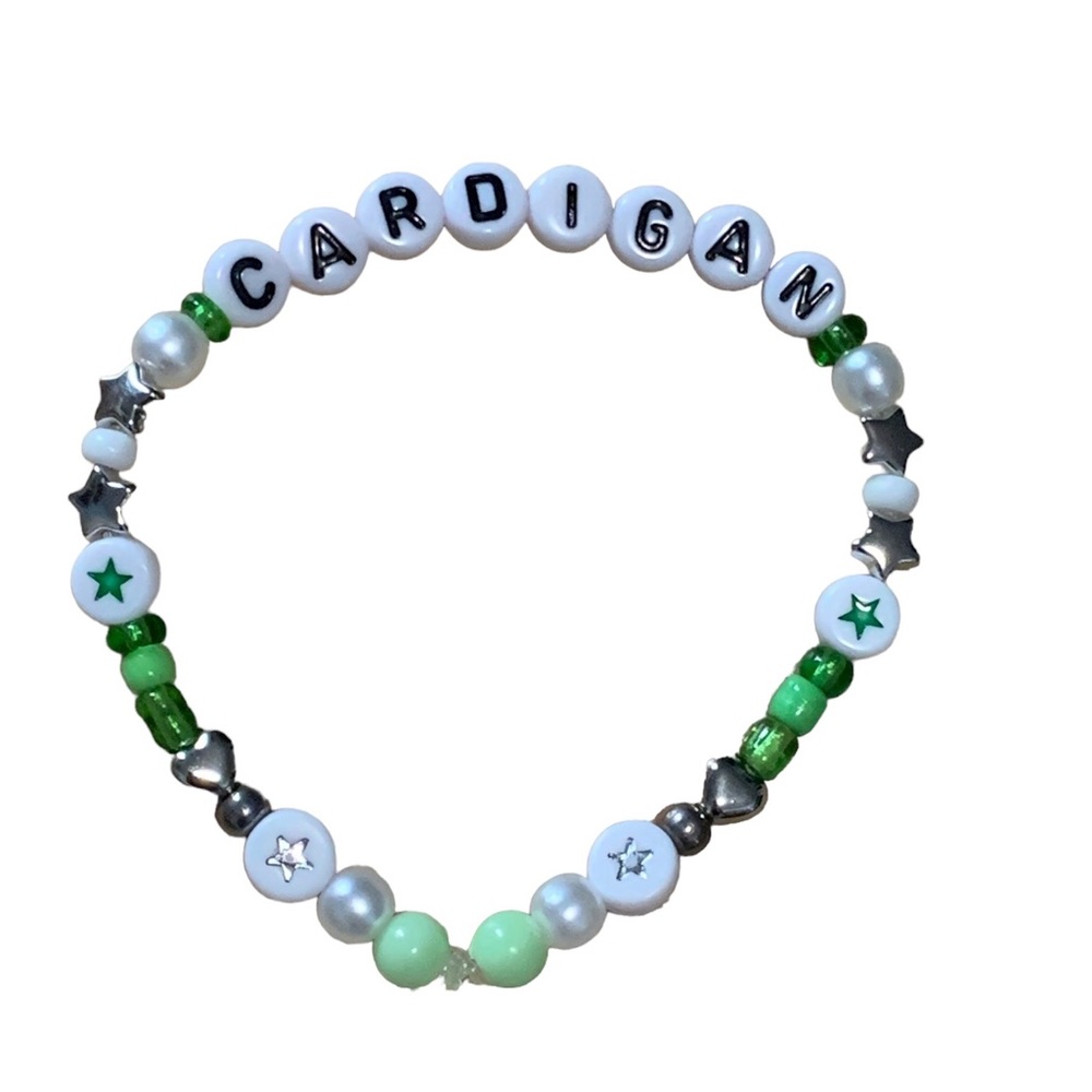 COPY - Taylor Swift Handmade Friendship Beaded Bracelet “Cardigan”